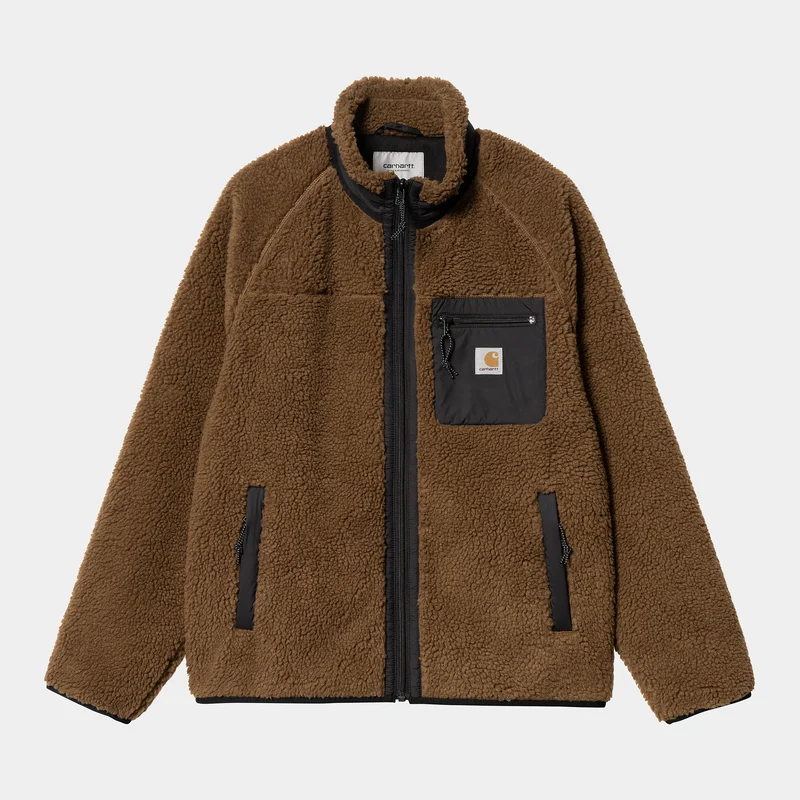 Carhartt WIP Prentis voeringjack voor heren - diep Hamilton bruin / zwart