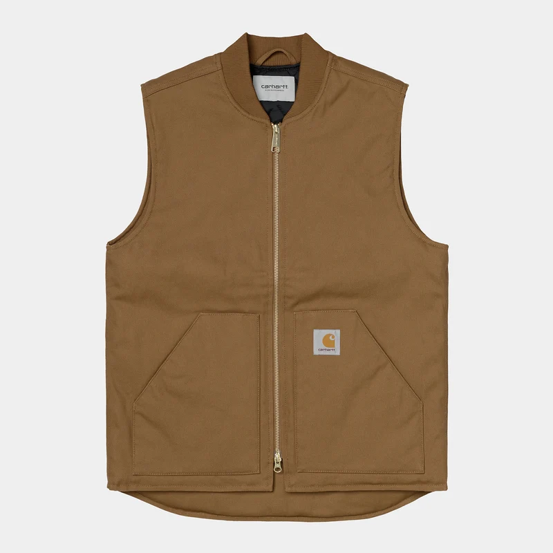 Carhartt WIP Klassiek herenvest - Hamilton bruin
