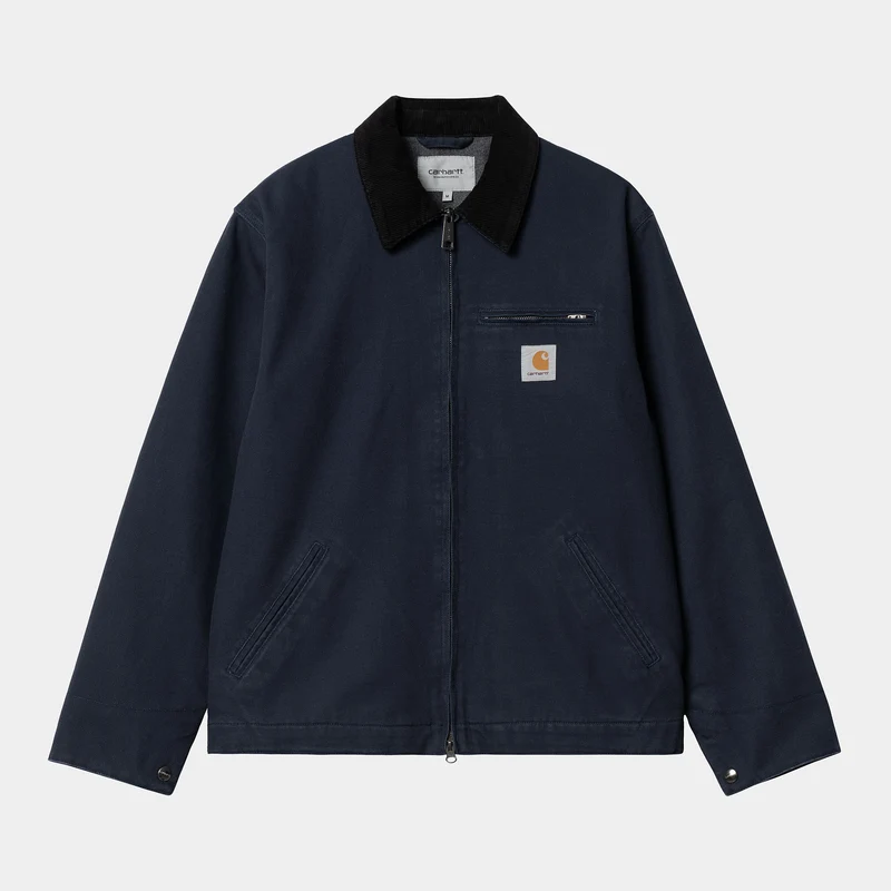 Carhartt WIP Heren Detroit Rigid Jack - Blauw / Zwart