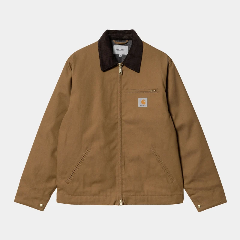 Carhartt WIP Heren Detroit Rigid Jacket - Hamilton Bruin / Tabak