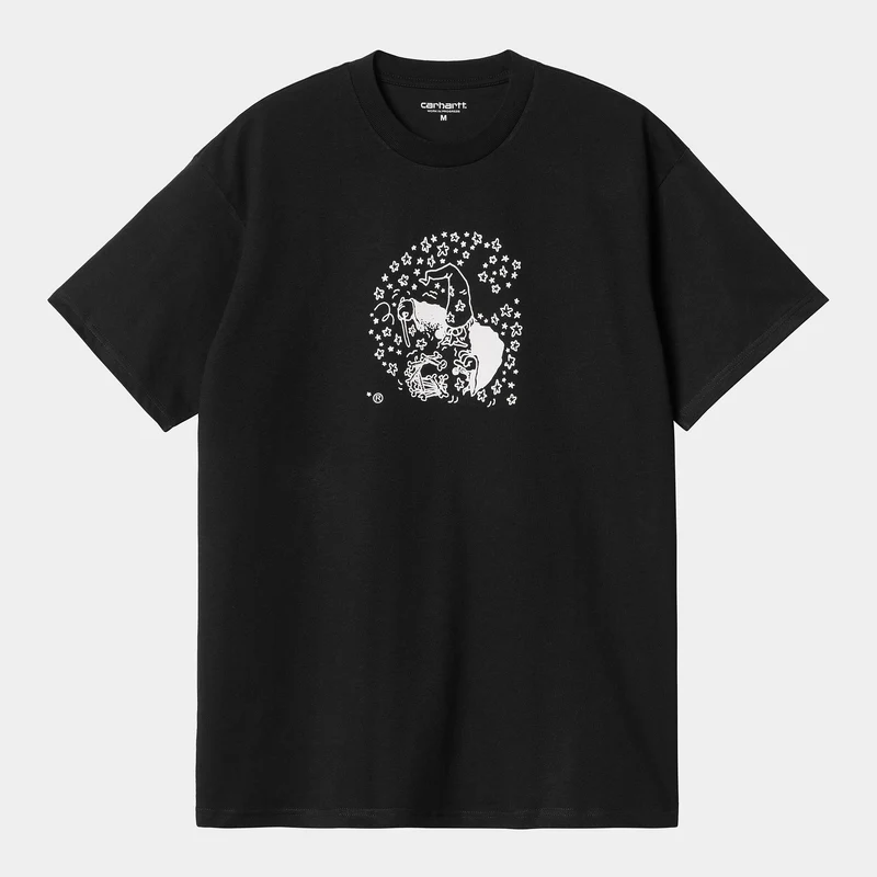 Carhartt WIP Heren Hocus Pocus T-shirt - Zwart