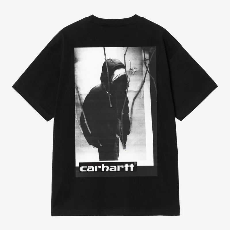 Carhartt WIP Heren Archive Script T-shirt | Zwart