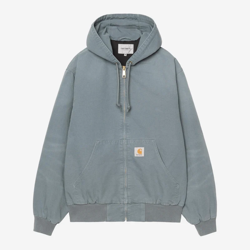 Carhartt WIP HEREN OG Active Jas | Comfortabele blauwe canvas jas