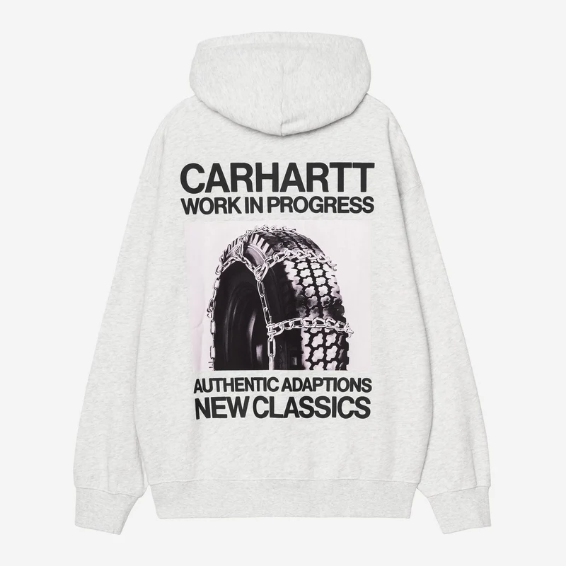 Carhartt WIP Dean Hamilton hoodie voor heren | Ash Heather