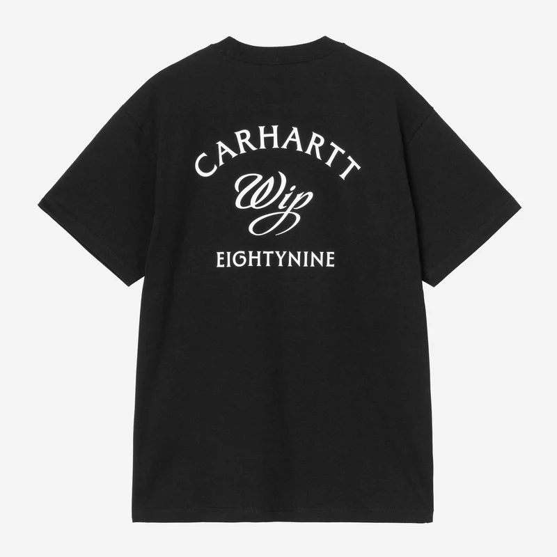 Carhartt WIP Heren Eightynine T-shirt | Zwart