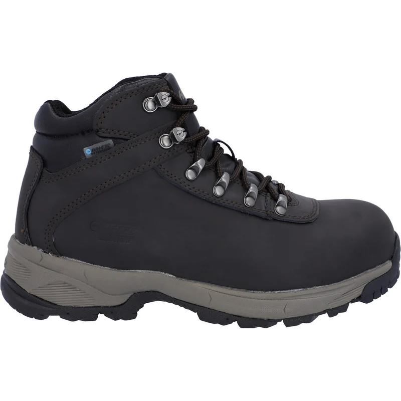 Hi-Tec Dames Eurotrek Lite waterdichte wandelschoenen - donkerbruin