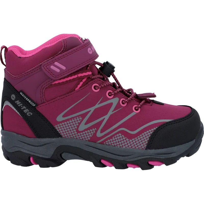 Hi-Tec Blackout halfhoge wandelschoenen voor kinderen - roze