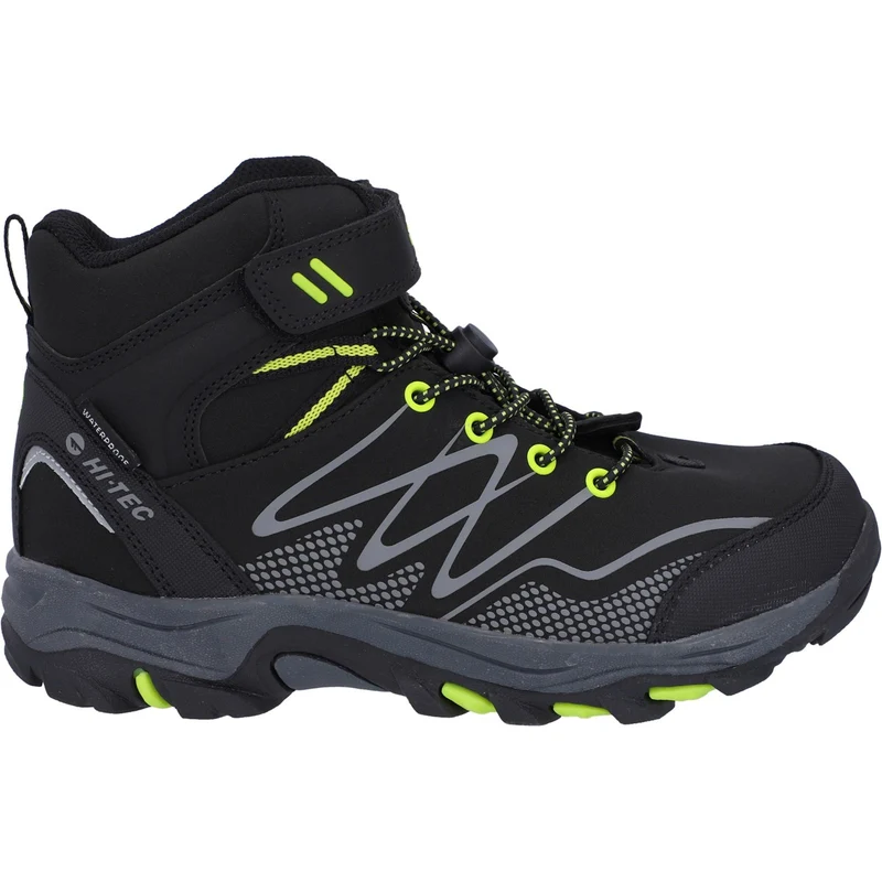 Hi-Tec Blackout Mid-laarzen voor kinderen - Zwart
