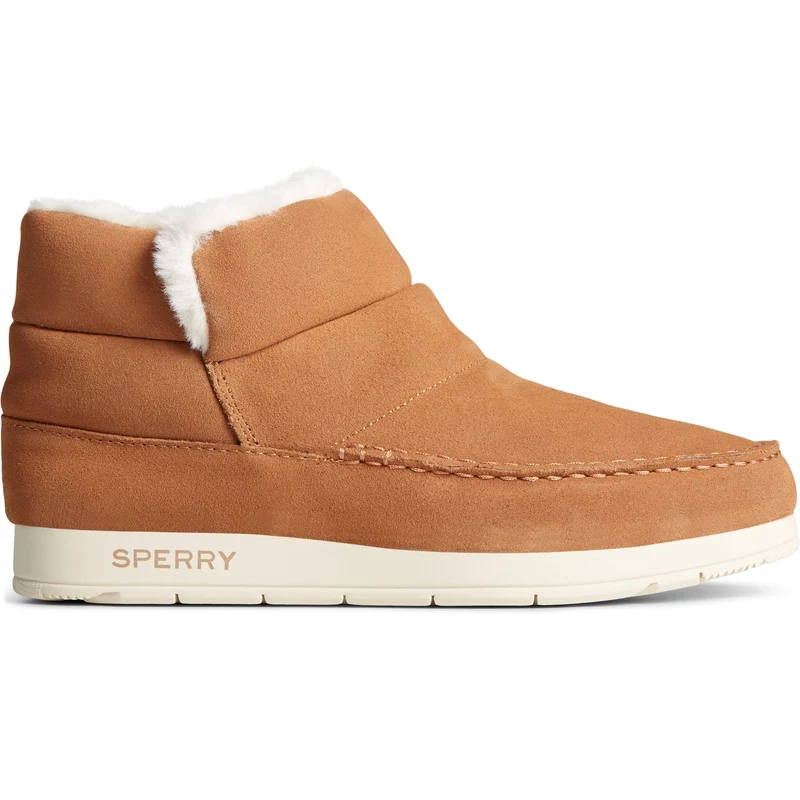 Sperry Dames Moc-Sider leren laarsjes - bruin