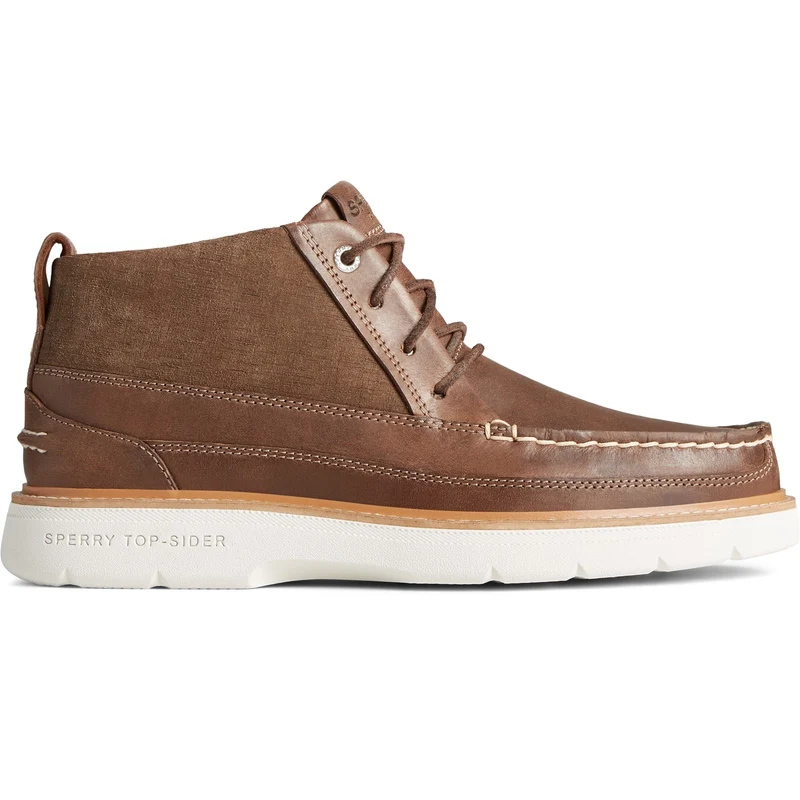 Sperry Authentieke originele Plushwave Lug Chukka-laarzen voor heren - bruin