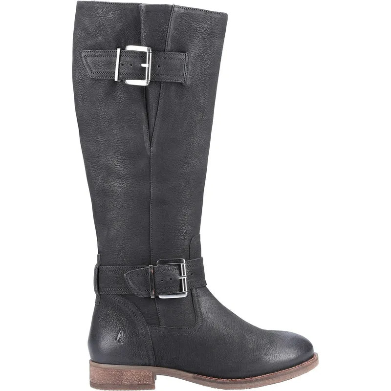 Hush Puppies Estelle hoge dameslaarzen - zwart