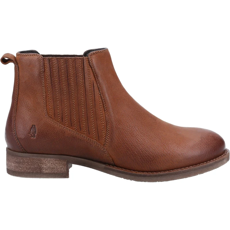 Hush Puppies Edith-enkellaarsjes voor dames - bruin