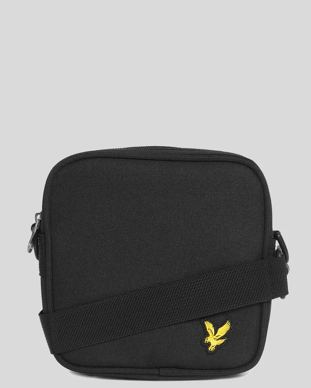 Lyle & Scott Schoudertas | Gitzwart