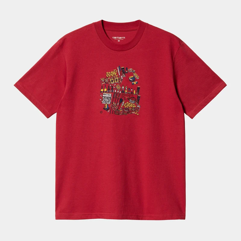 Carhartt WIP Vuurwerk T-shirt met korte mouwen voor heren - Arcade