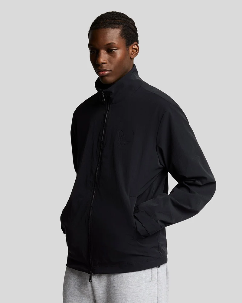 Lyle & Scott Keyline windjack voor heren | Gitzwart