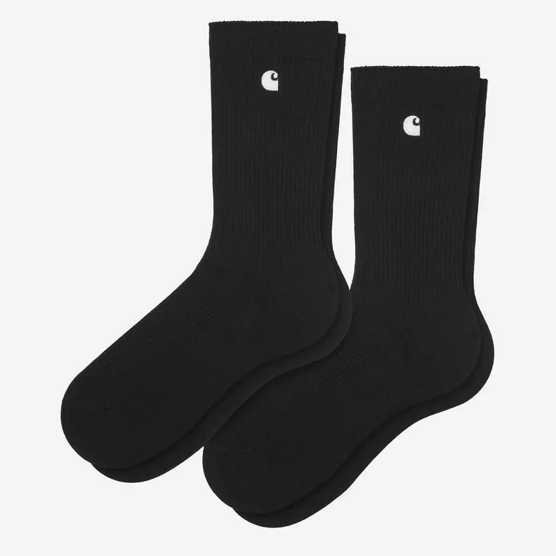 Carhartt WIP Madison herensokken | 2 stuks | Zwart
