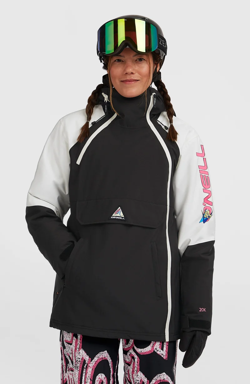FWC'Play Asymmetric wintersportjas | Black Out Colour Block