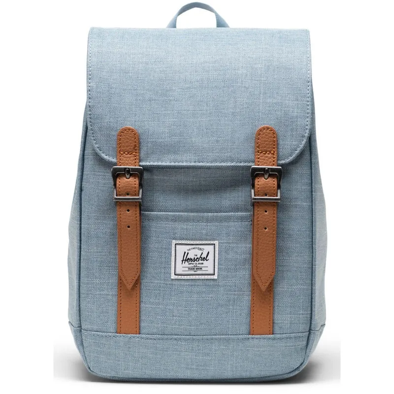 Herschel Retreat Mini Rugzak | Ashley Blue Crosshatch