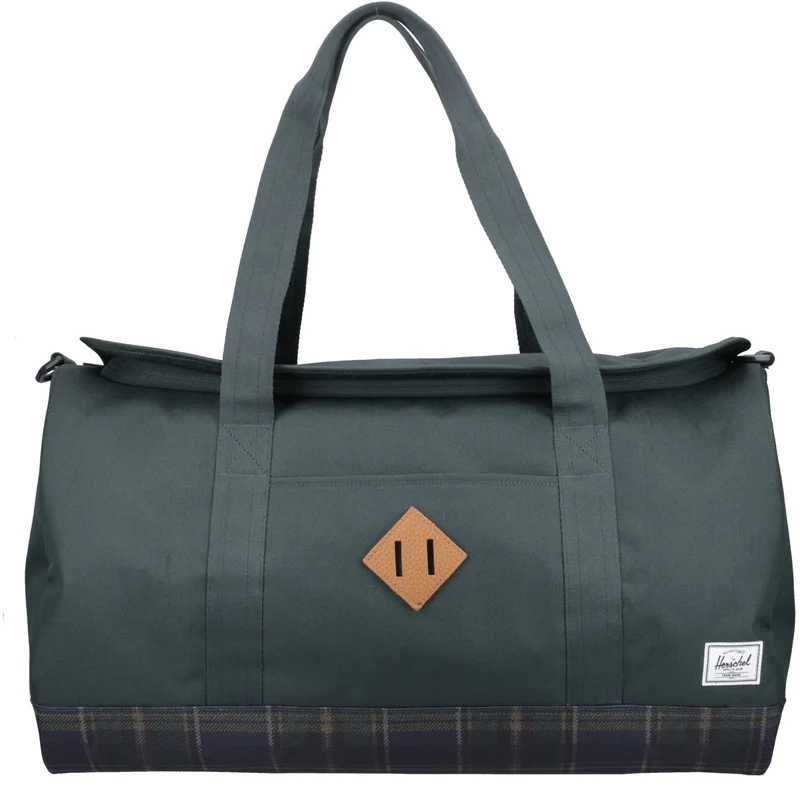 Herschel Heritage Duffle Bag | Darkest Spruce Winter Plaid