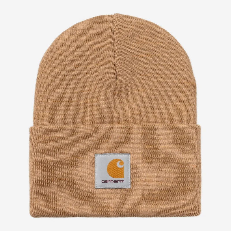 Carhartt WIP Unisex Acryl Horlogehoed | Peanut Heather