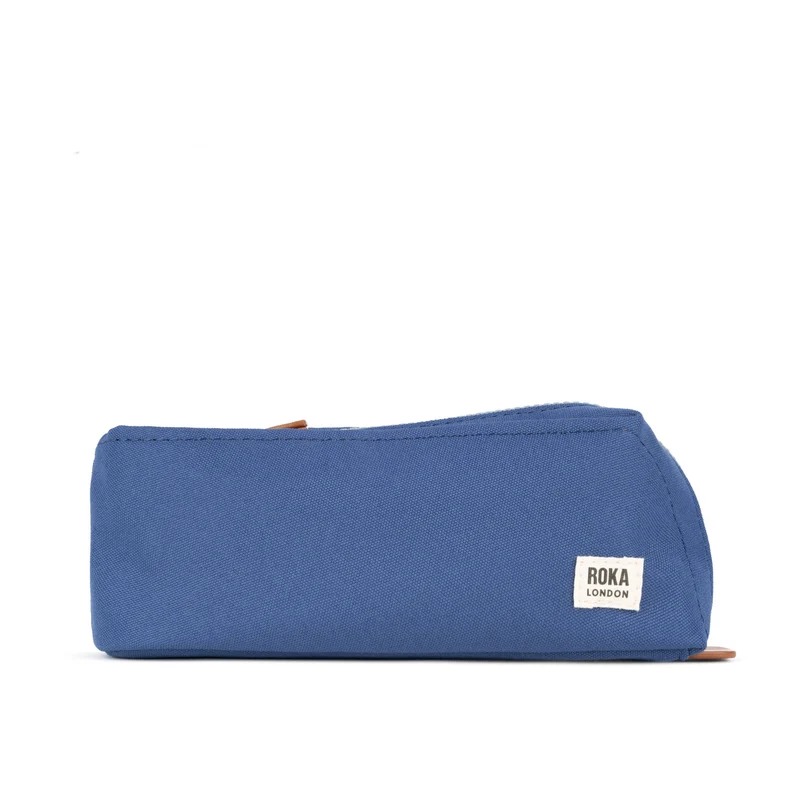 ROKA Pimlico Burnt Blue Kleine Gerecyclede Canvas Tas