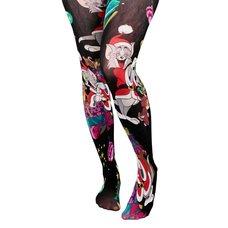 Irregular Choice DAMES Tom & Jerry Kerstchaos panty's