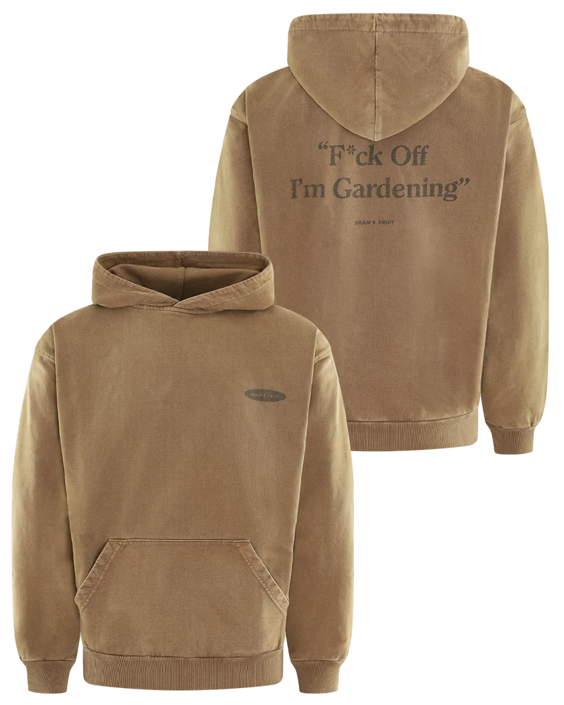 Heren Distressed Fuck Off Hoodie