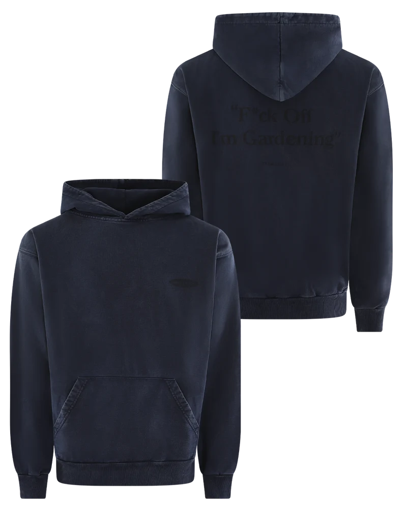 Heren Distressed Fuck Off Hoodie