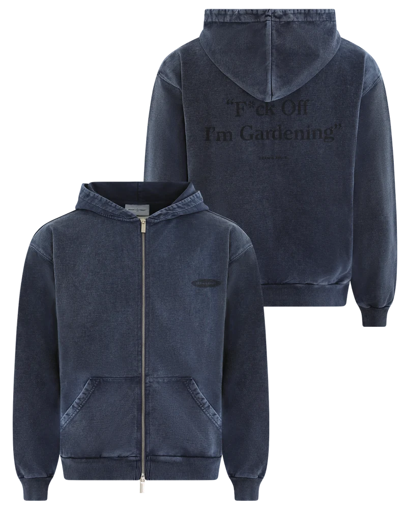 Heren Distressed Fuck Off Hoodie