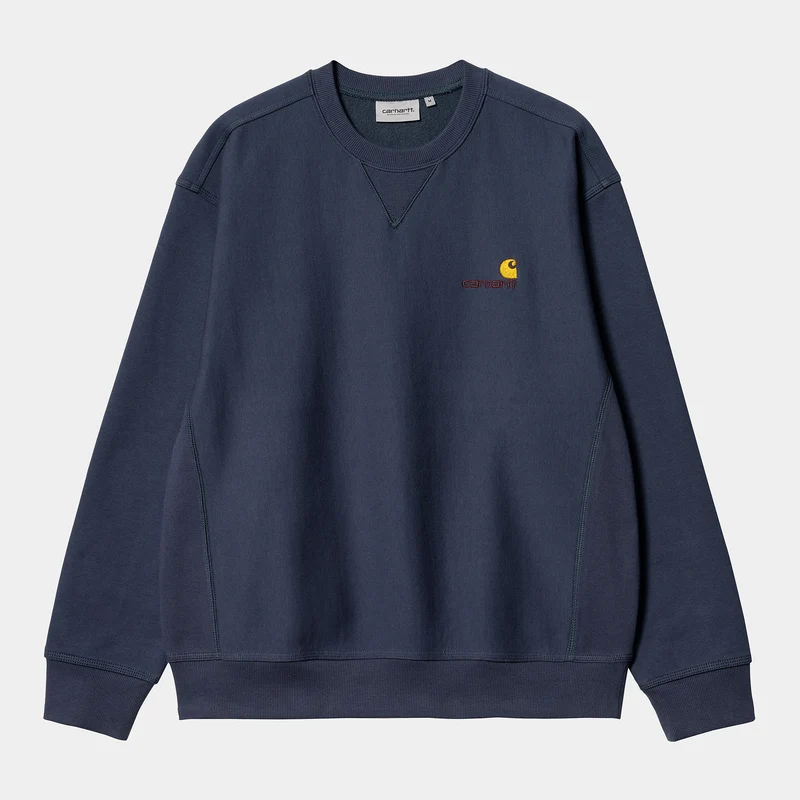 Carhartt WIP HEREN American Script Sweatshirt - Enzian
