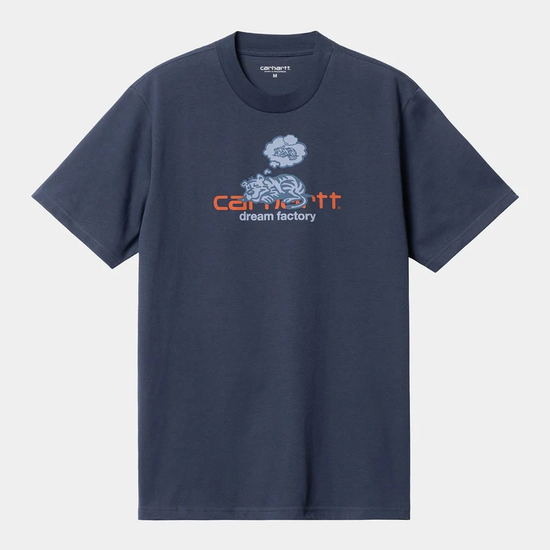 Carhartt WIP Dream Factory T-shirt van biologisch katoen voor heren - Enzian