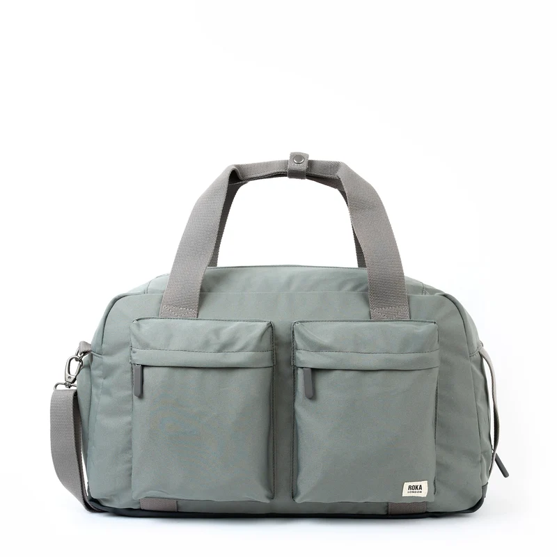 ROKA Gatwick Grote Gerecyclede Canvas Tas | Tin