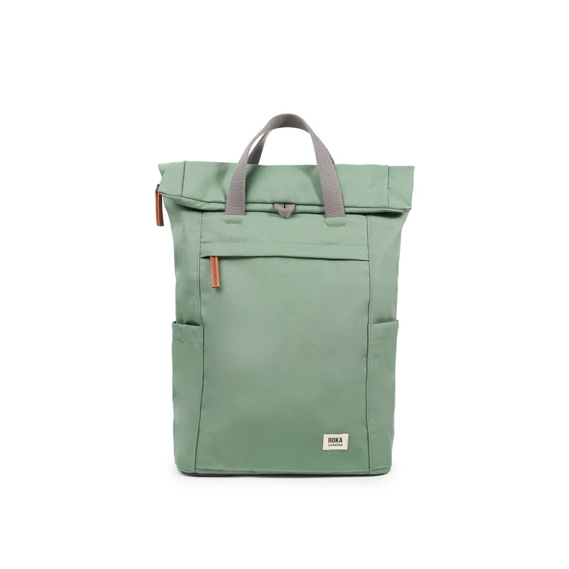 ROKA Finchley Een Frost Medium tas van gerecycled canvas