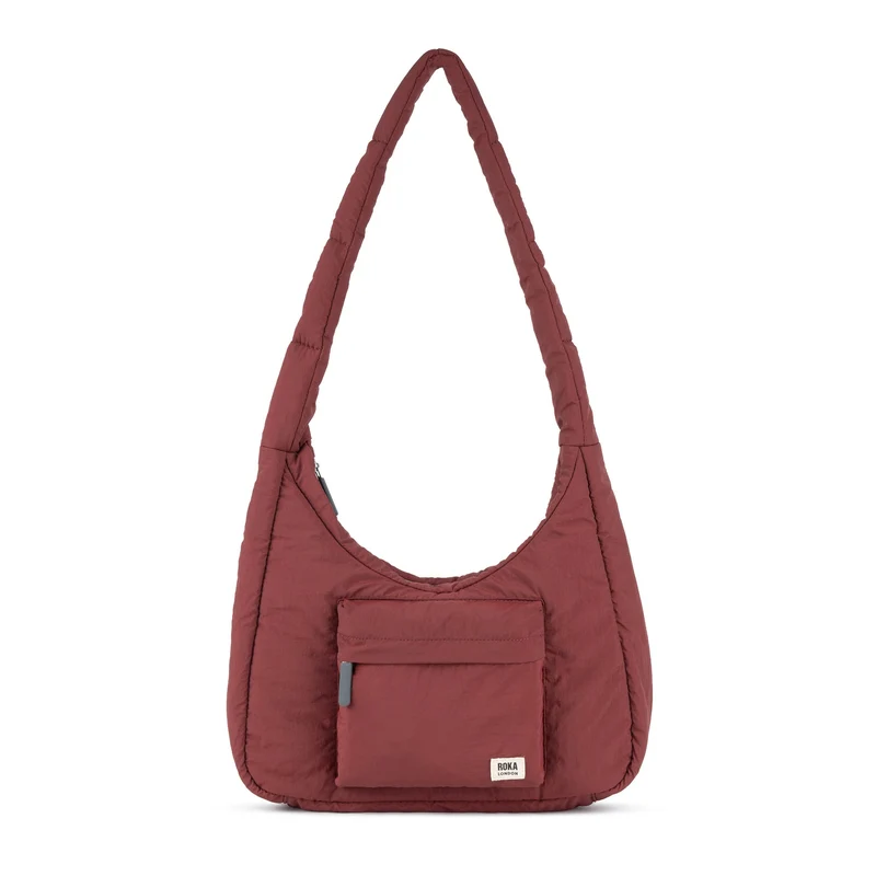 ROKA Belsize Bordeaux Medium Gerecyclede Taslon Tas