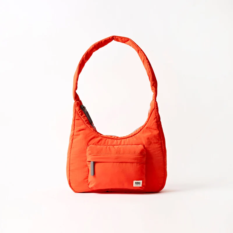 ROKA Belsize Tangerine Kleine Gerecyclede Taslon Tas