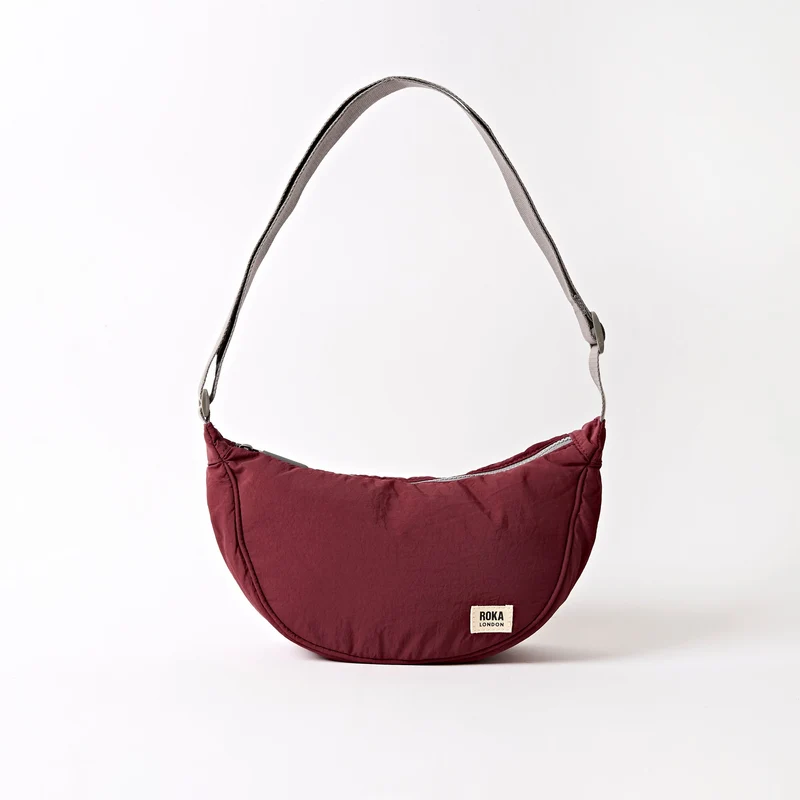 ROKA Farringdon Bordeaux gerecyclede Taslon tas
