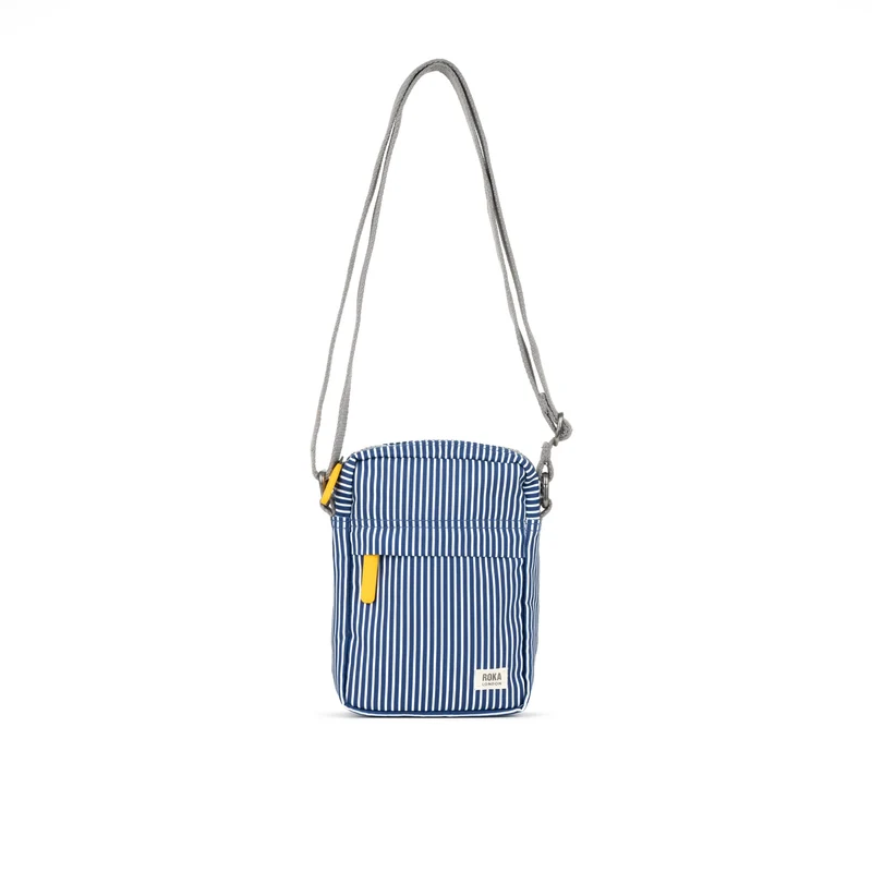 ROKA Bond Hickory Stripe One Size tas van gerecycled canvas