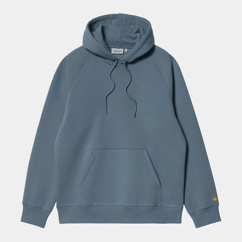 Carhartt WIP Chase sweathoodie voor heren - stormblauw