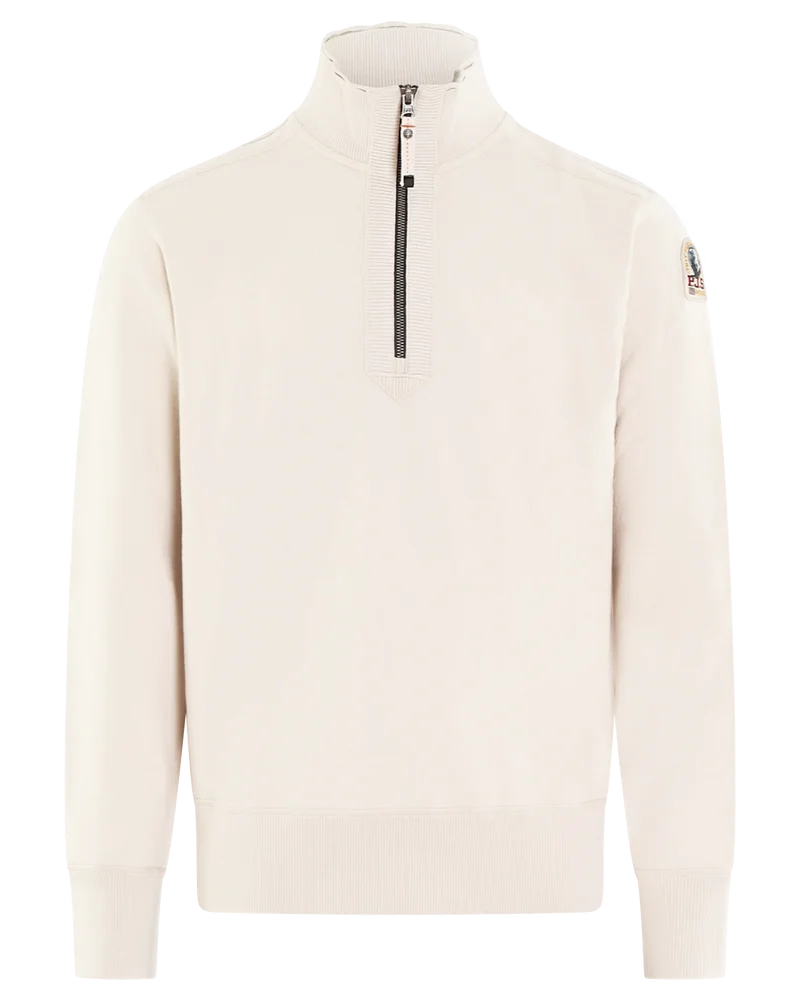 Parajumpers Heren Lenard Half Zip Beige