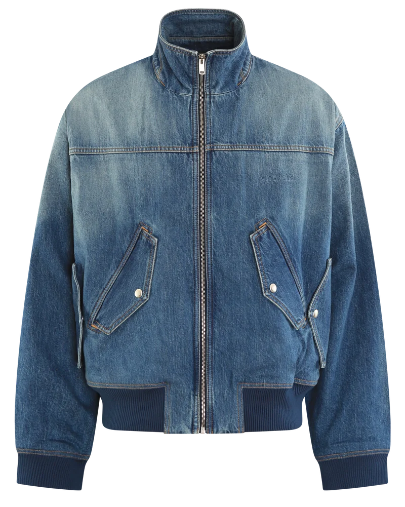Givenchy Heren Bomber Medium Blue jas