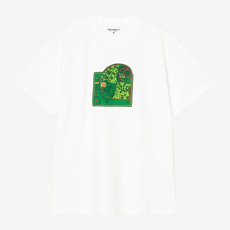 Carhartt WIP Heren Chip T-shirt | Wit