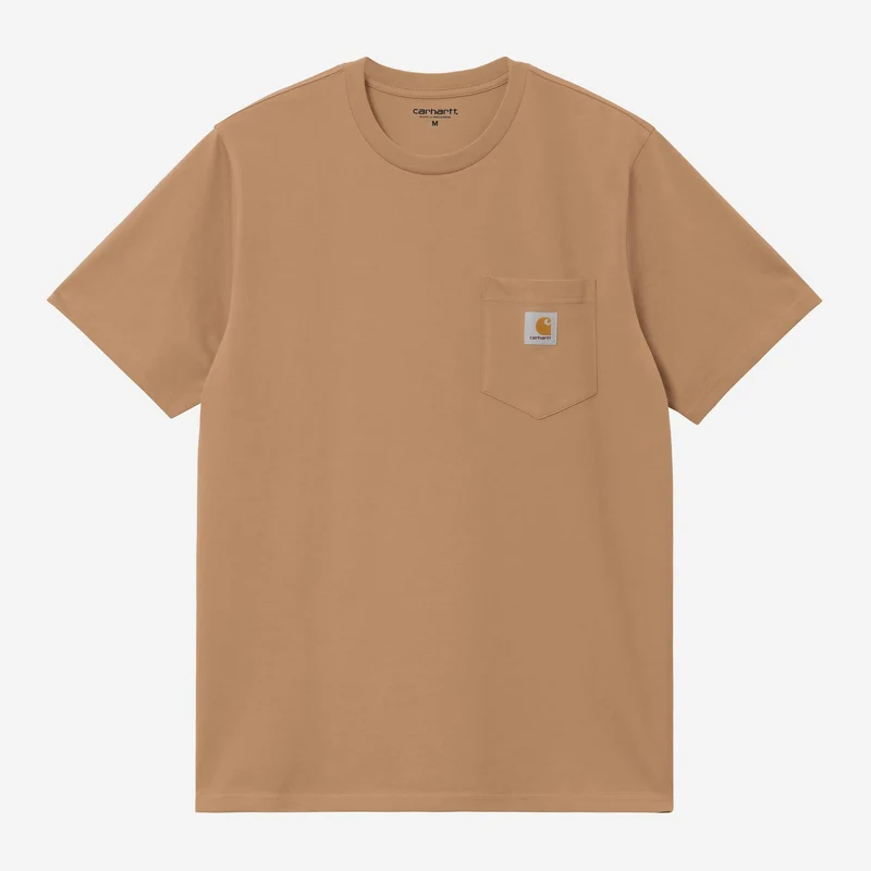 Carhartt WIP Heren T-shirt met zakje | Peanut