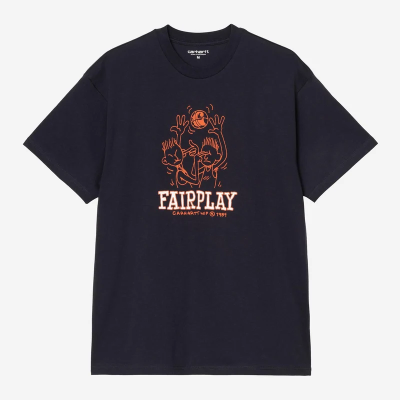 Carhartt WIP Fairplay T-shirt voor heren | Donkerblauw