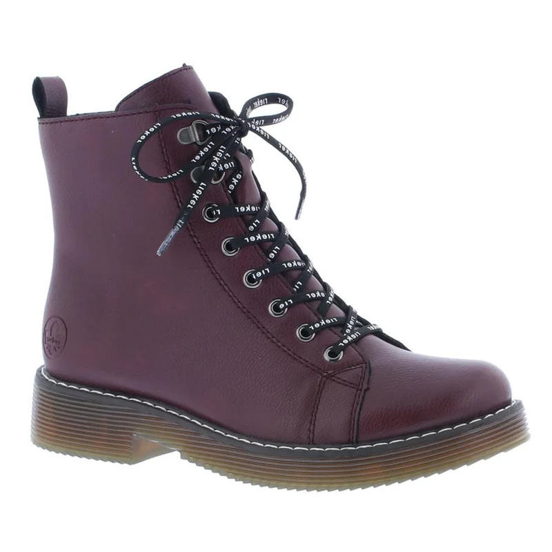 Rieker Damesmode enkellaars - rood
