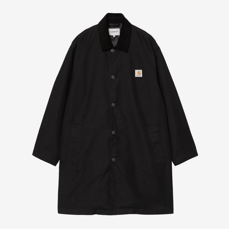 Carhartt WIP Heren Webster jas | Zwart gespoeld