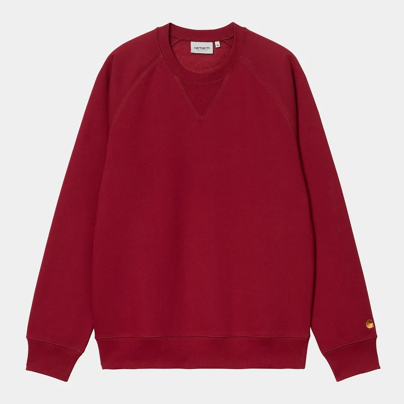 Carhartt WIP Heren Chase Sweat Top | Scharlakenrood