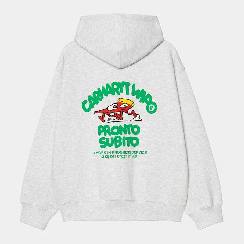 Carhartt WIP Heren Pronto Hoodie | Ash Heather