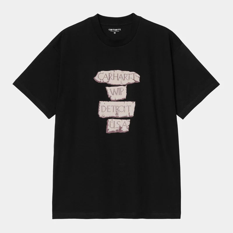 Carhartt WIP Heren Masterpiece T-shirt | Zwart