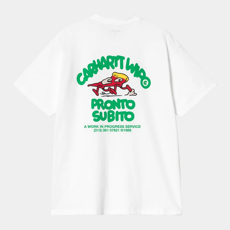 Carhartt WIP Heren Pronto T-shirt | Wit