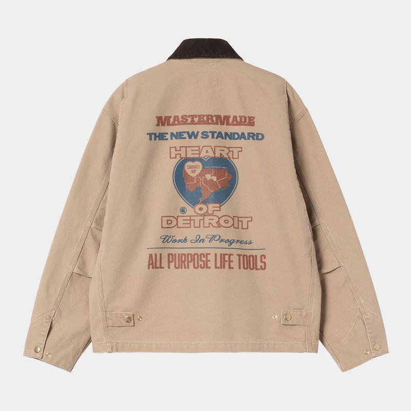 Carhartt WIP Heren OG Arcan Graphic Jacket | Dusty Hamilton Brown